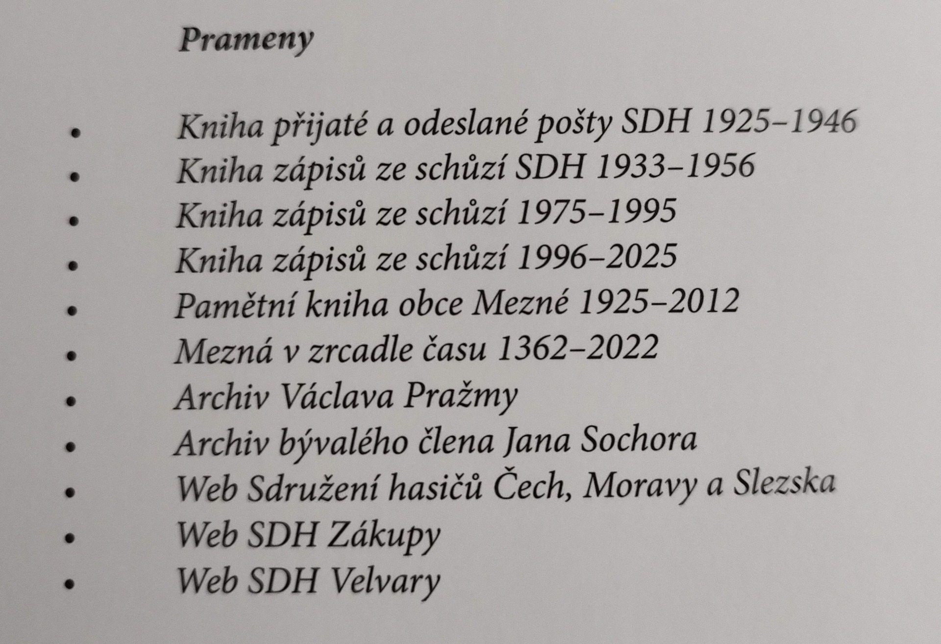Prameny